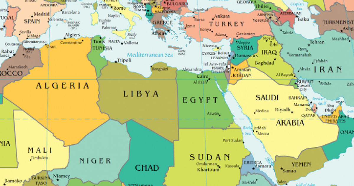 New Islamist Map 